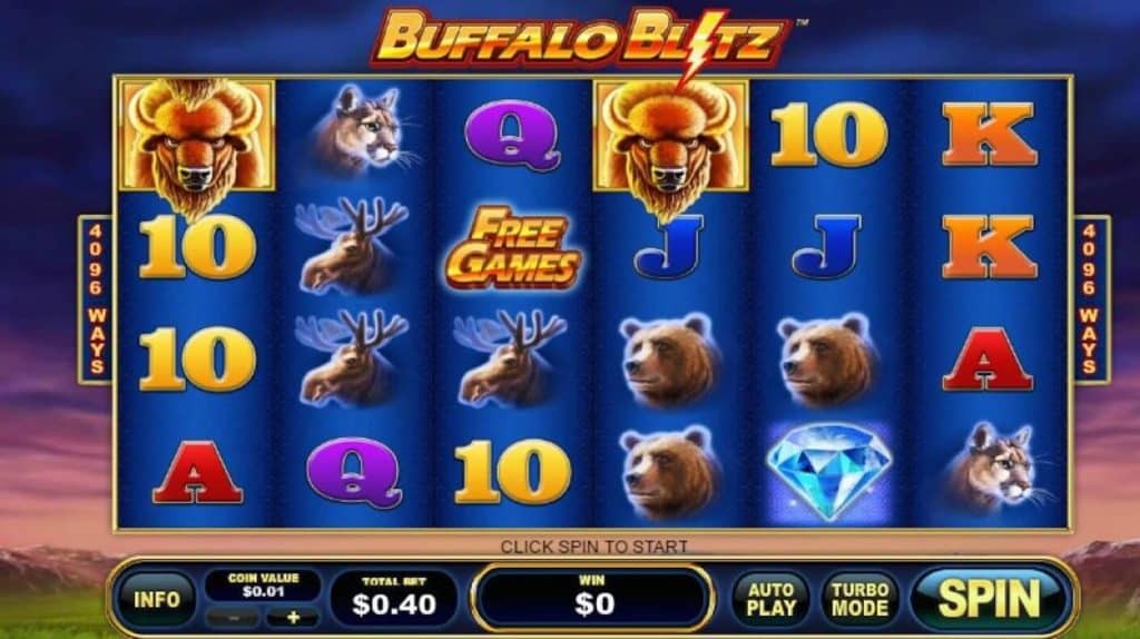 Mängi tasuta Buffalo Blitz