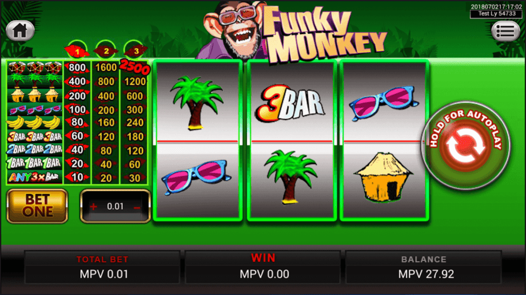 Играть бесплатно Funky Monkey
