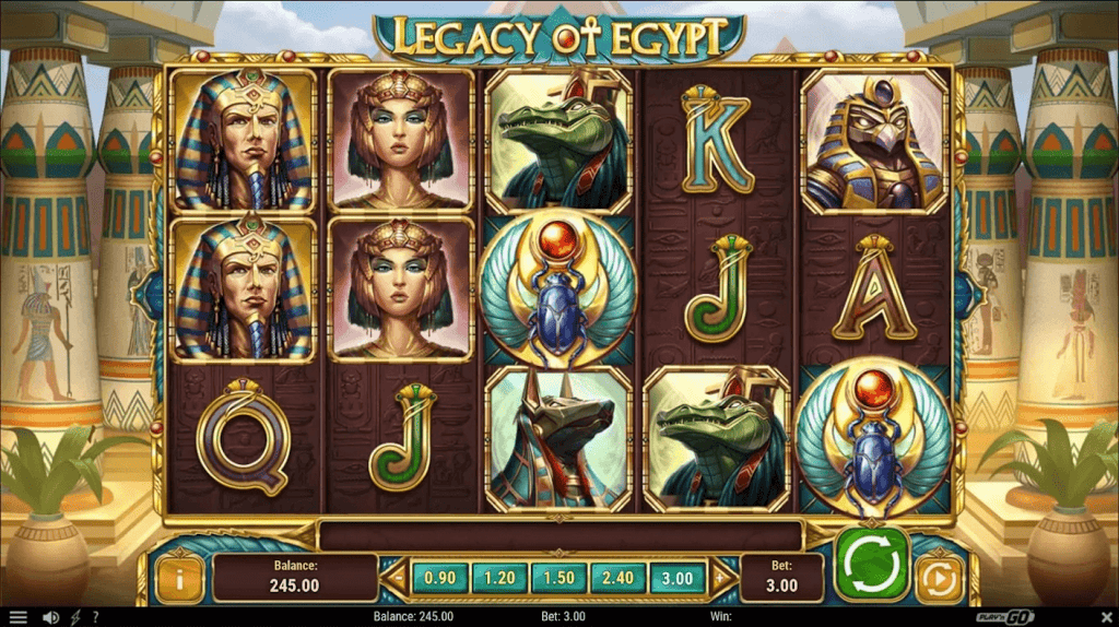 Играть бесплатно Legacy of Egypt