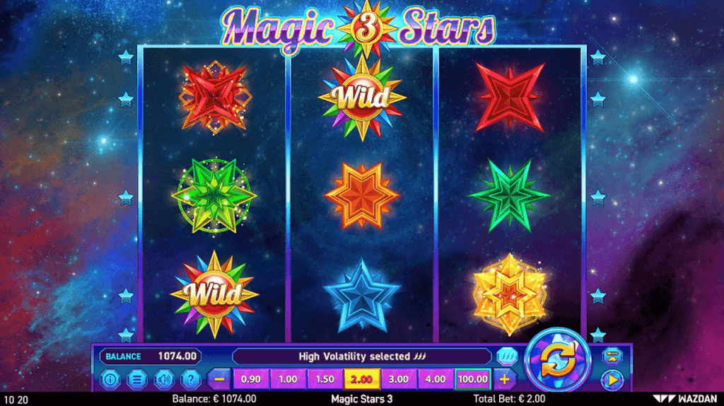 Играть бесплатно Magic Stars 3