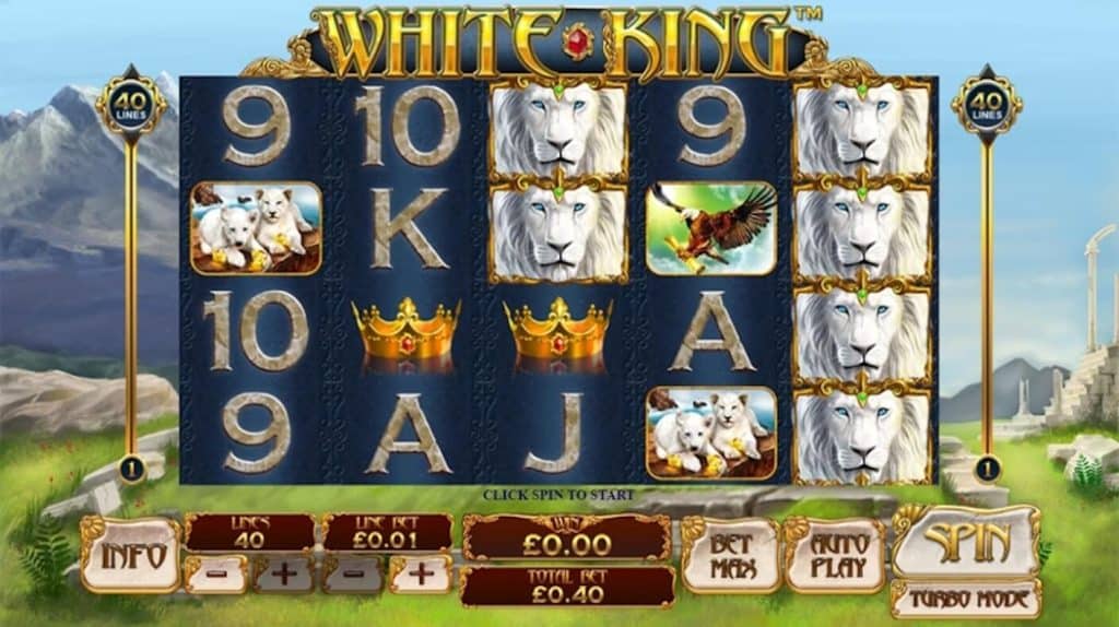 Играть бесплатно White King