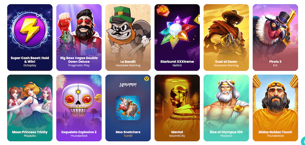Wisho casino Слоты