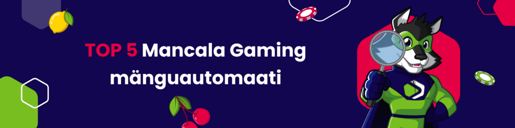 TOP 5 Mancala Gaming mänguautomaati