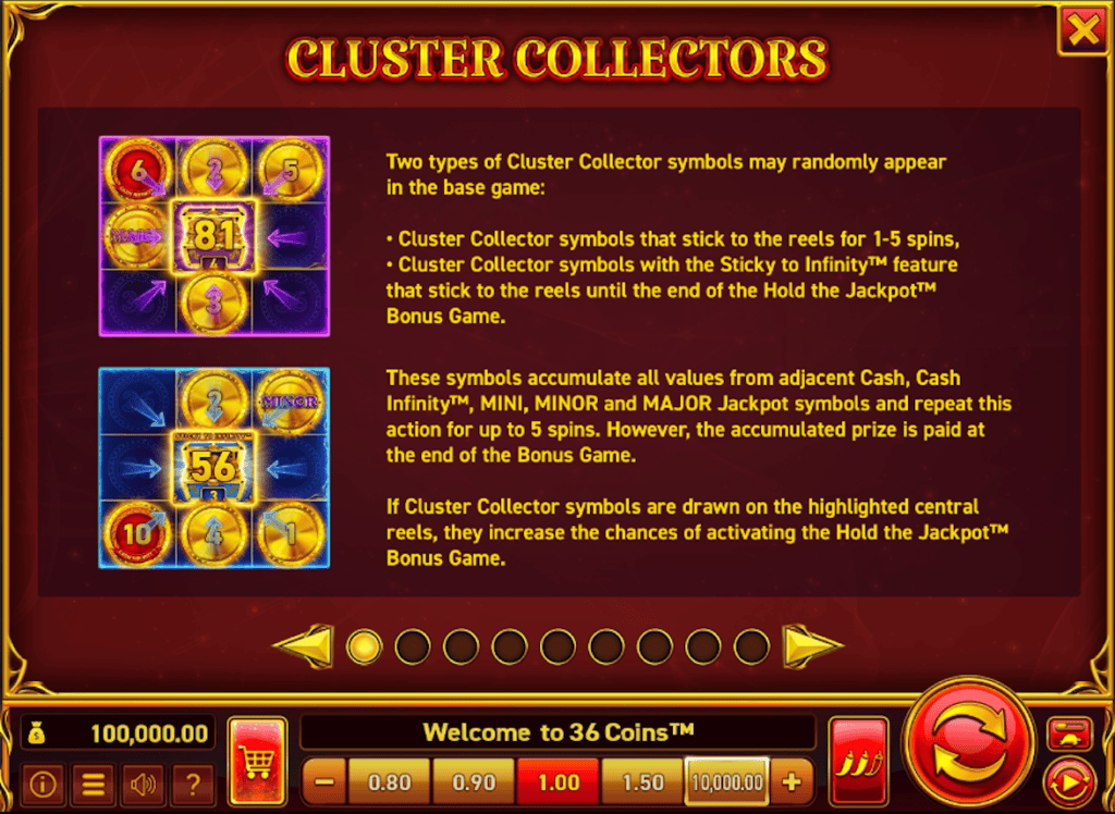 Cluster Collection : 36Coins