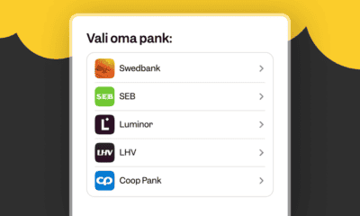 Vali oma pank ja sisene pangakontole