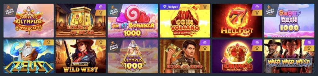 Jet Casino slots