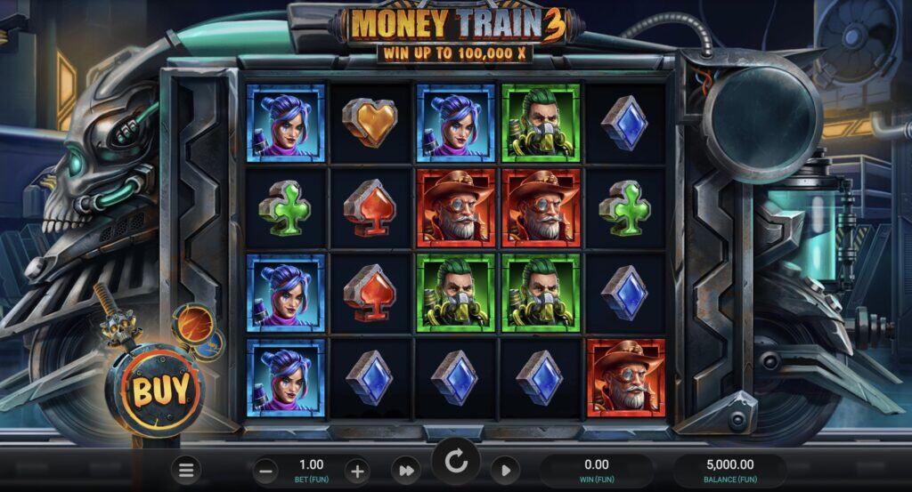 Играть бесплатно Money Train 3