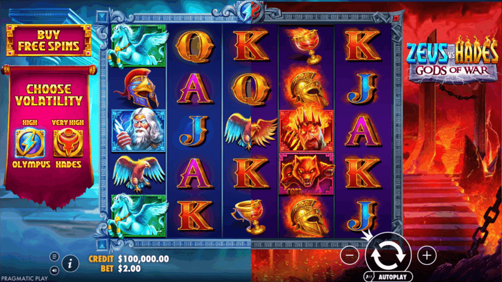 Играть бесплатно Zeus vs Hades
