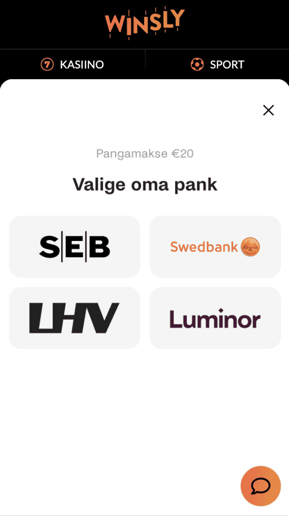 Vali pangakonto