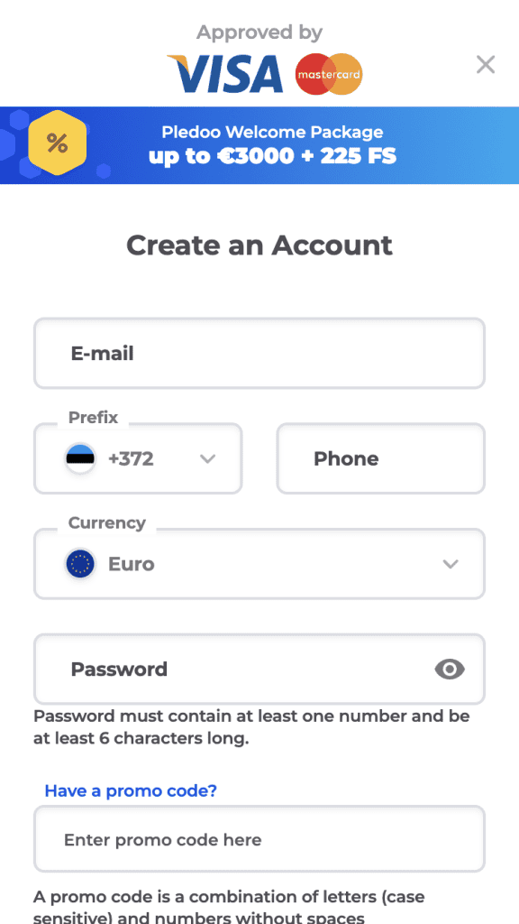 Täida ankeedi esimene leht