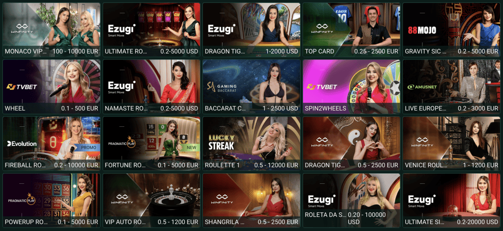 SpinBetter casino Live-kasiino